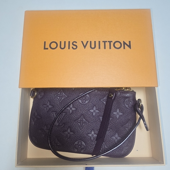 Louis Vuitton Plum Monogram Empreinte Pochette - Picture 12 of 12